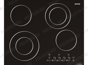 Плита (духовка) Gorenje ECT640C (155413, SVK67TS) - Фото